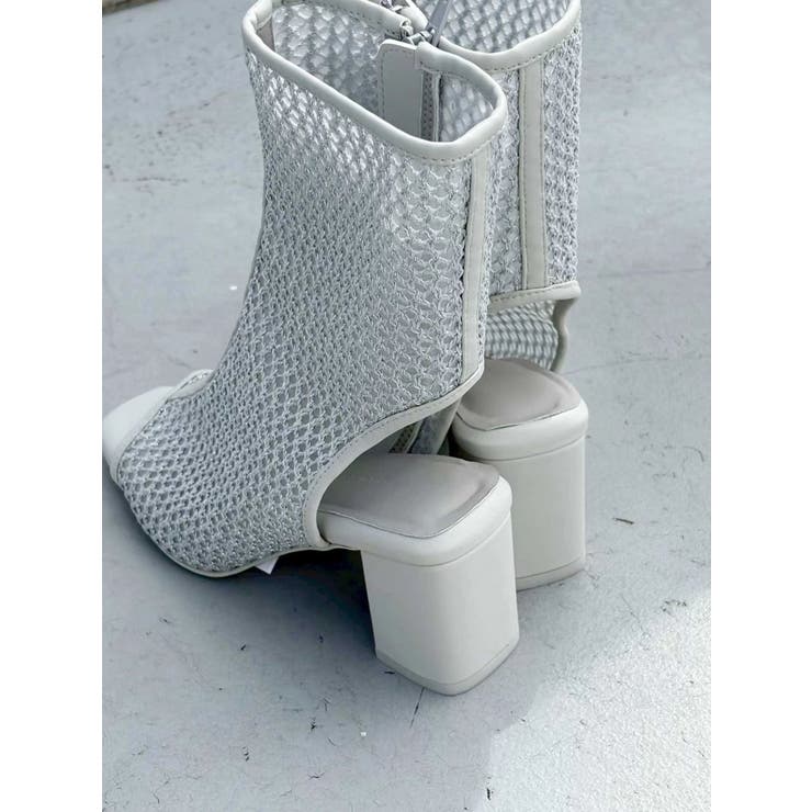 ラメメッシュブーツ | MERCURYDUO | 詳細画像6 