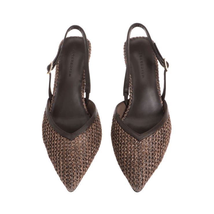 雑材ポインテッドトゥミュール | MERCURYDUO | 詳細画像6 