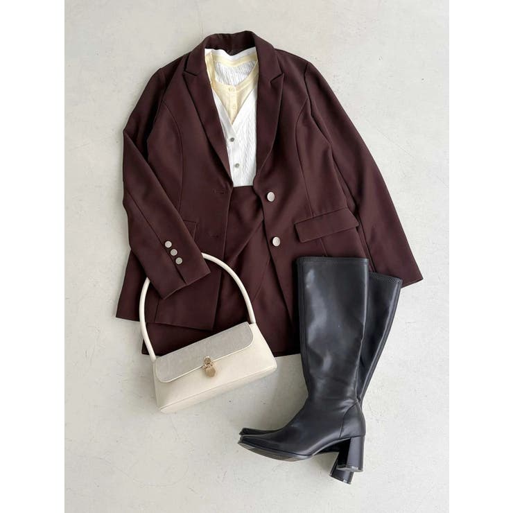 スエードハンドバッグ | MERCURYDUO | 詳細画像10 