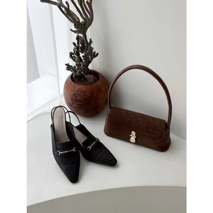 スエードハンドバッグ | MERCURYDUO | 詳細画像9 