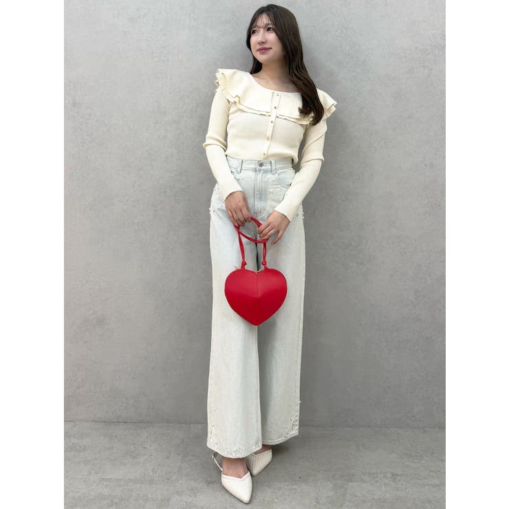 編み変化ラッフルコンパクト | MERCURYDUO | 詳細画像18 