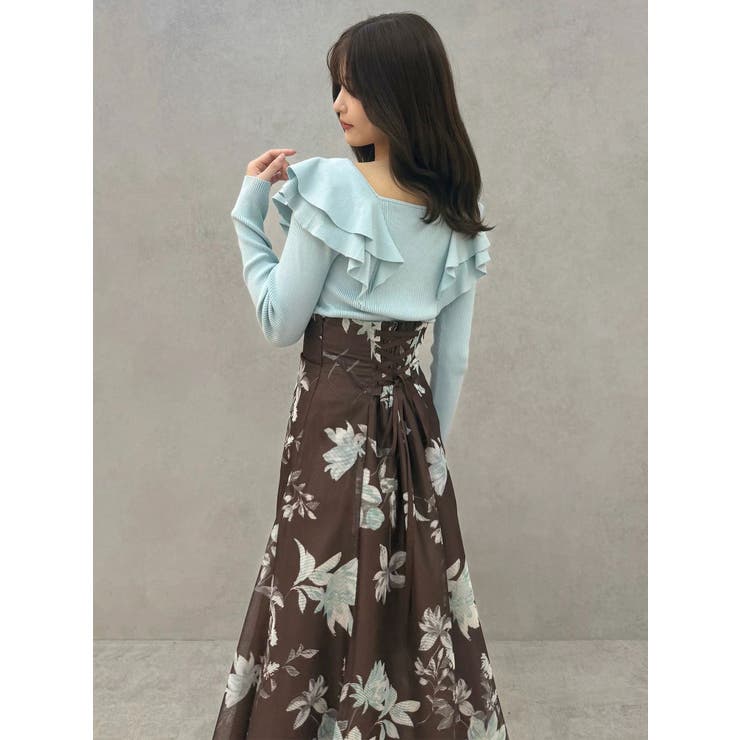 編み変化ラッフルコンパクト | MERCURYDUO | 詳細画像28 