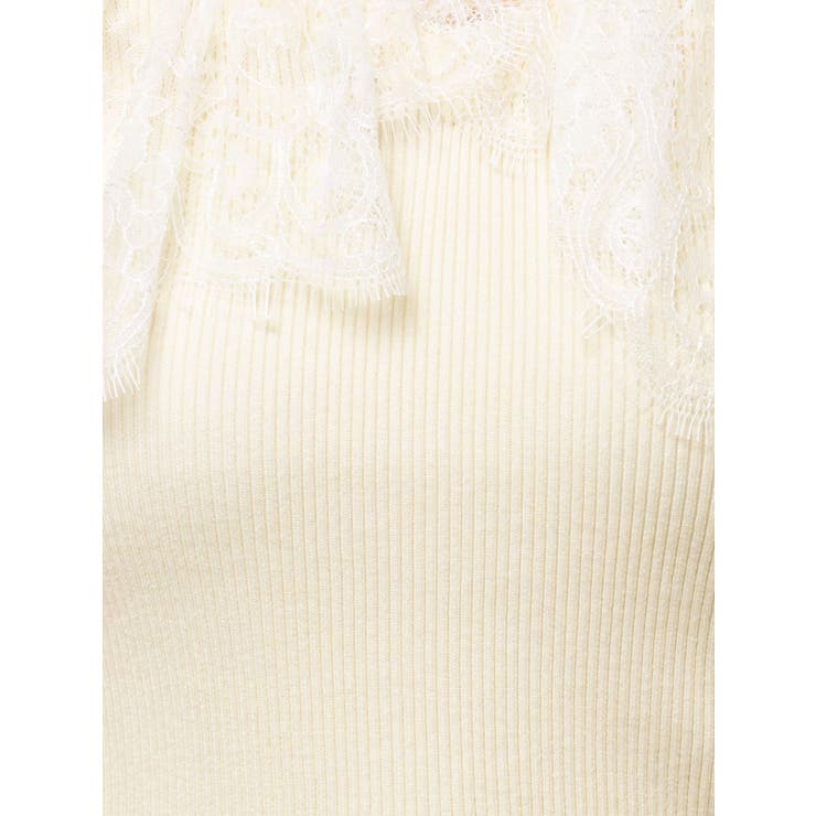 スカラレース襟ニット | MERCURYDUO | 詳細画像23 