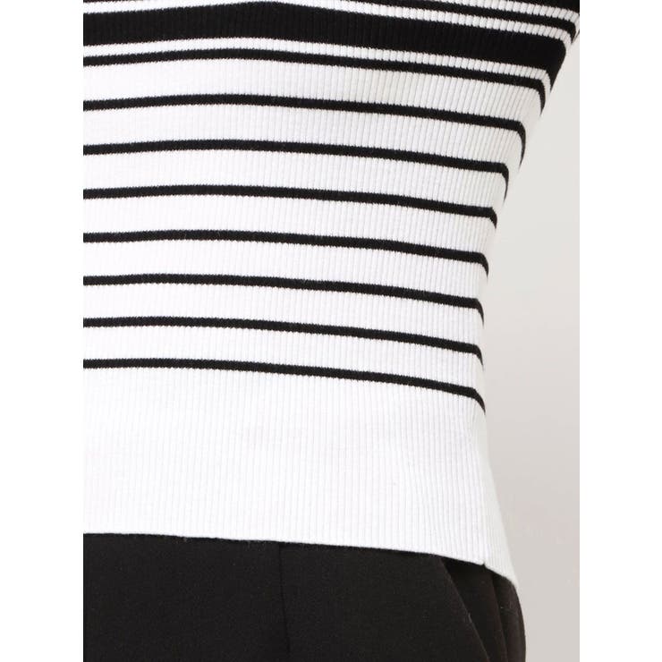 サイドビジューボタンパフスリーブニット | MERCURYDUO | 詳細画像33 