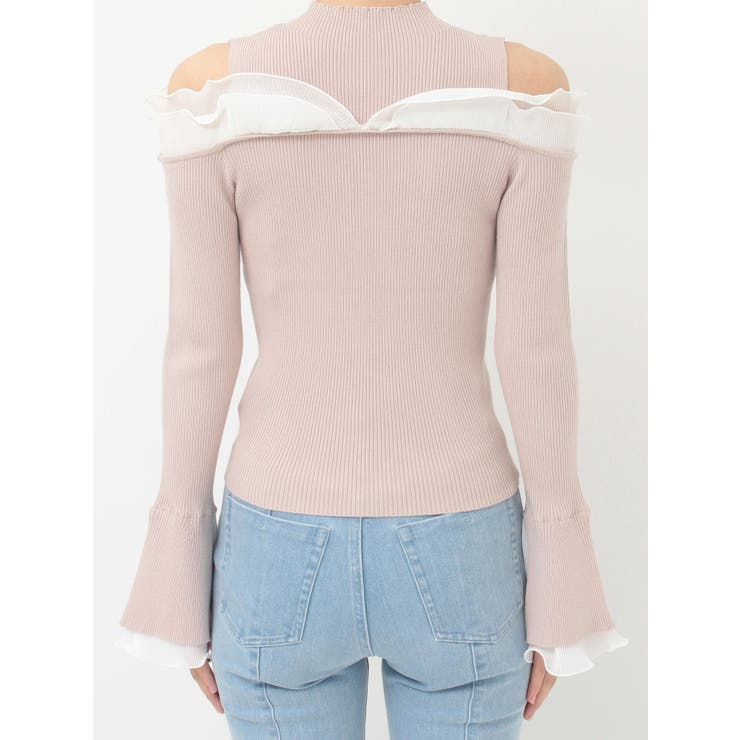 プリーツフリル使いニット | MERCURYDUO | 詳細画像16 