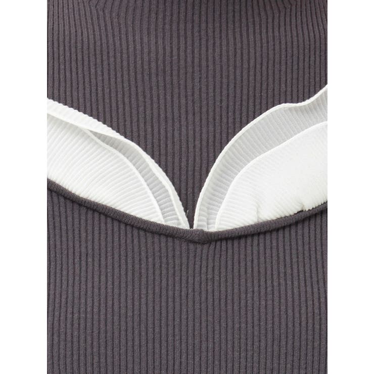 プリーツフリル使いニット | MERCURYDUO | 詳細画像23 