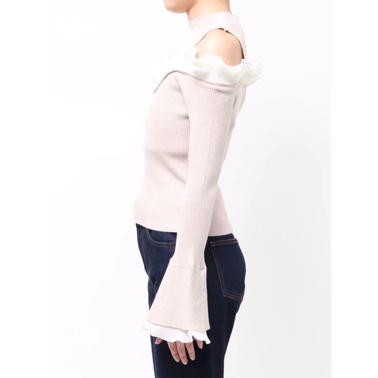 プリーツフリル使いニット | MERCURYDUO | 詳細画像25 