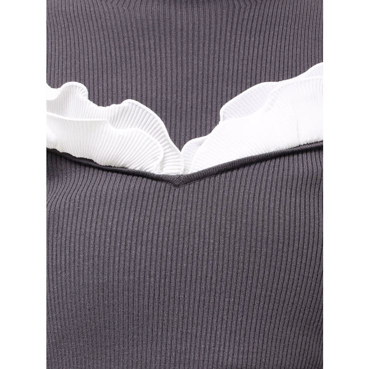 プリーツフリル使いニット | MERCURYDUO | 詳細画像33 