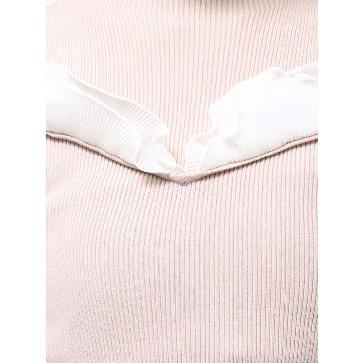 プリーツフリル使いニット | MERCURYDUO | 詳細画像34 