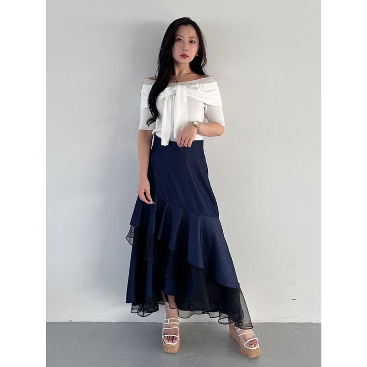 レイヤードライクツイストニット | MERCURYDUO | 詳細画像10 