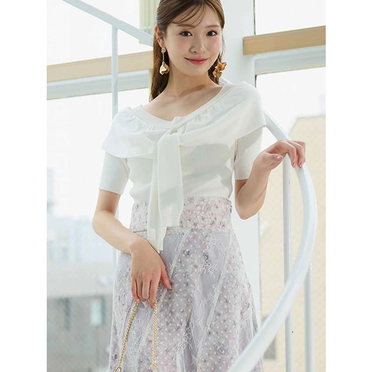 レイヤードライクツイストニット | MERCURYDUO | 詳細画像2 