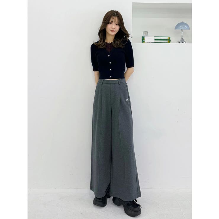 バイカラーフェイクレイヤードニット | MERCURYDUO | 詳細画像25 