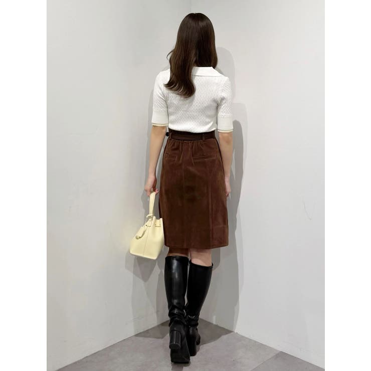 バイカラーフェイクレイヤードニット | MERCURYDUO | 詳細画像31 