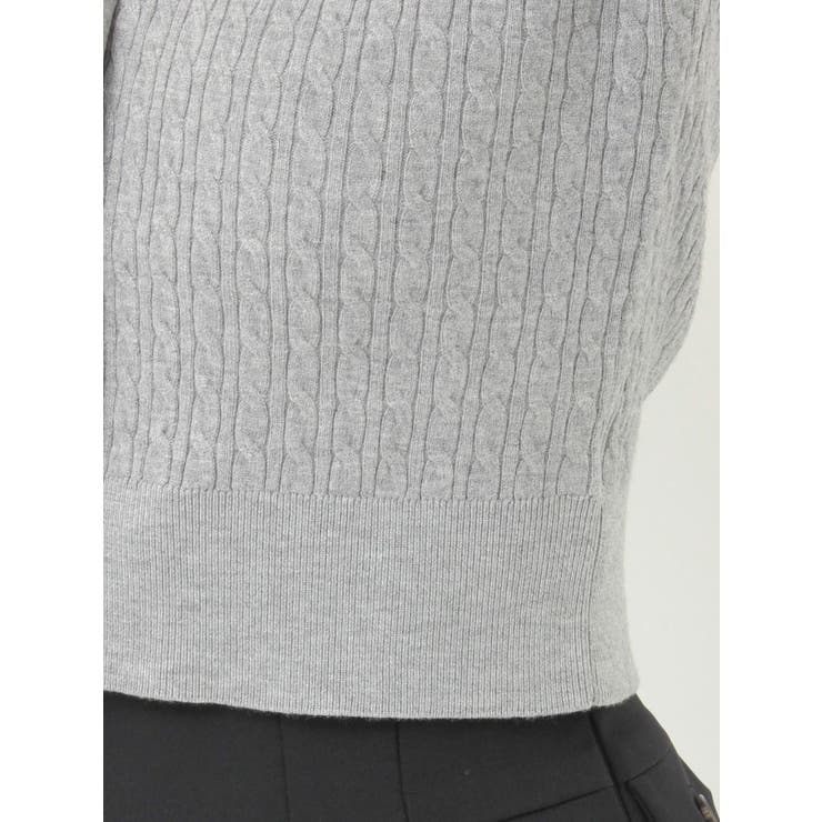 バイカラーフェイクレイヤードニット | MERCURYDUO | 詳細画像37 