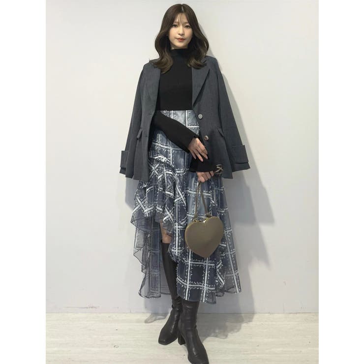 ケーブルパネルハイネックニット | MERCURYDUO | 詳細画像10 