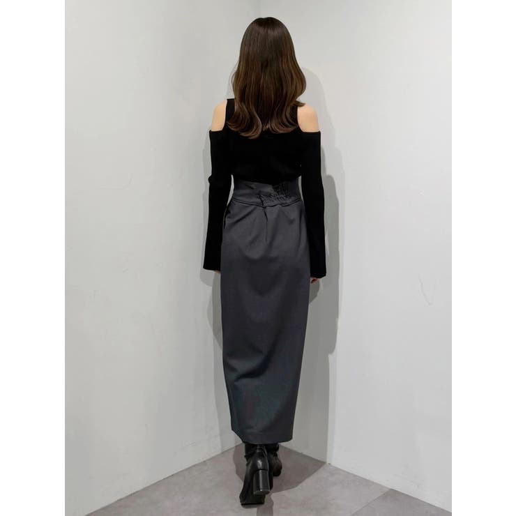 ケーブルパネルハイネックニット | MERCURYDUO | 詳細画像14 