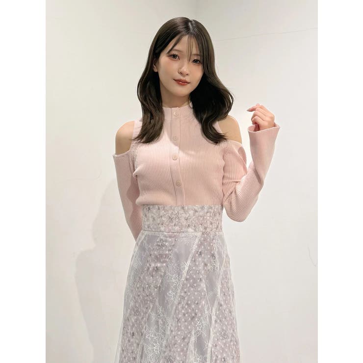 ケーブルパネルハイネックニット | MERCURYDUO | 詳細画像16 