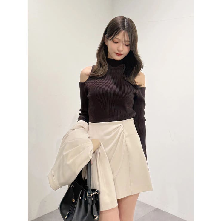 ケーブルパネルハイネックニット | MERCURYDUO | 詳細画像20 