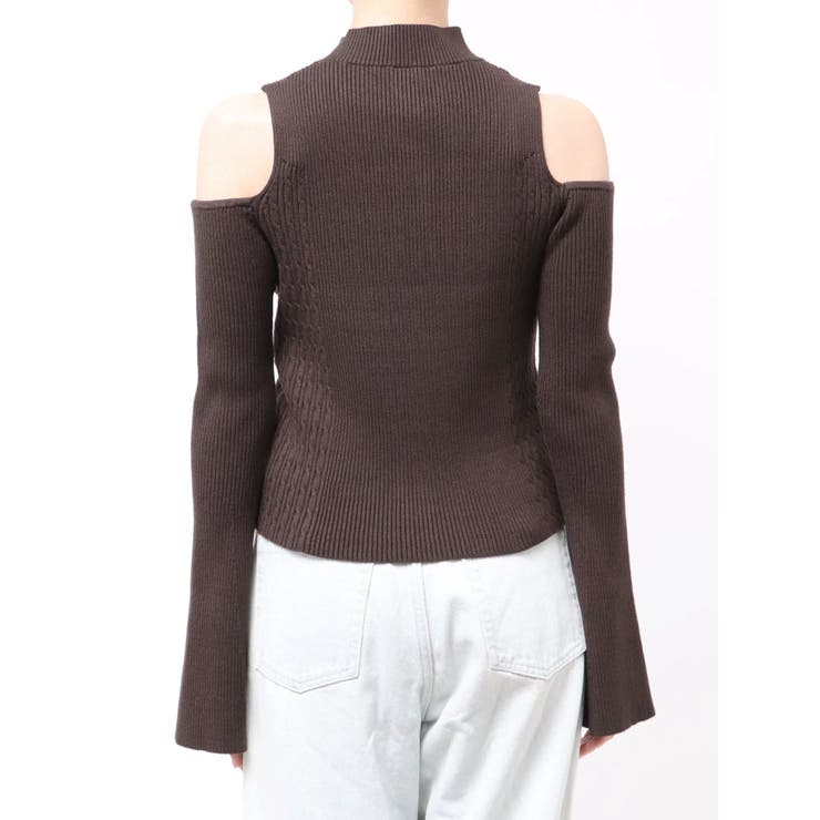 ケーブルパネルハイネックニット | MERCURYDUO | 詳細画像27 