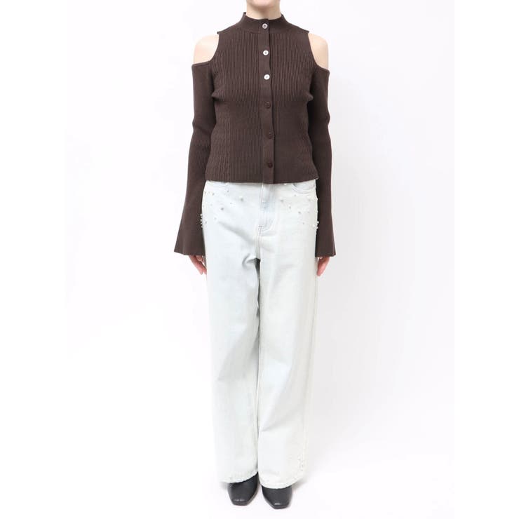 ケーブルパネルハイネックニット | MERCURYDUO | 詳細画像32 