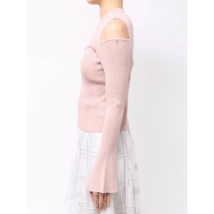 ショルダースリットナローストラップニット | MERCURYDUO | 詳細画像22 