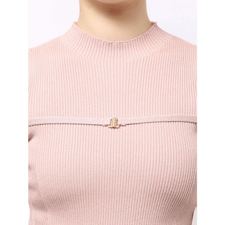 ショルダースリットナローストラップニット | MERCURYDUO | 詳細画像24 