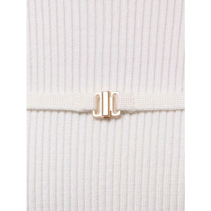 ショルダースリットナローストラップニット | MERCURYDUO | 詳細画像30 