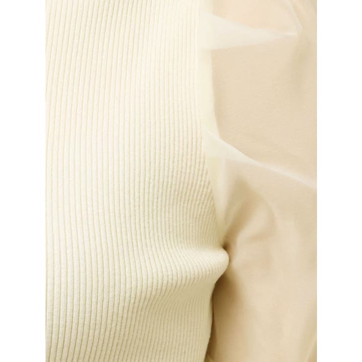 異素材リボンスリーブニット | MERCURYDUO | 詳細画像20 