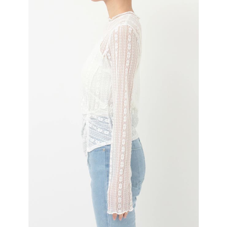 カットレースアシメトップス | MERCURYDUO | 詳細画像21 