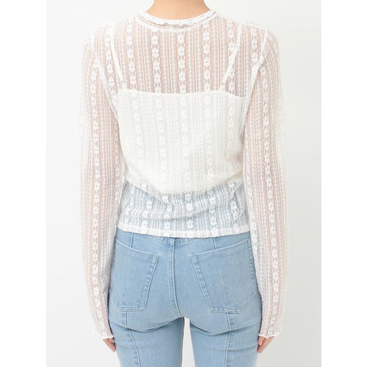 カットレースアシメトップス | MERCURYDUO | 詳細画像22 