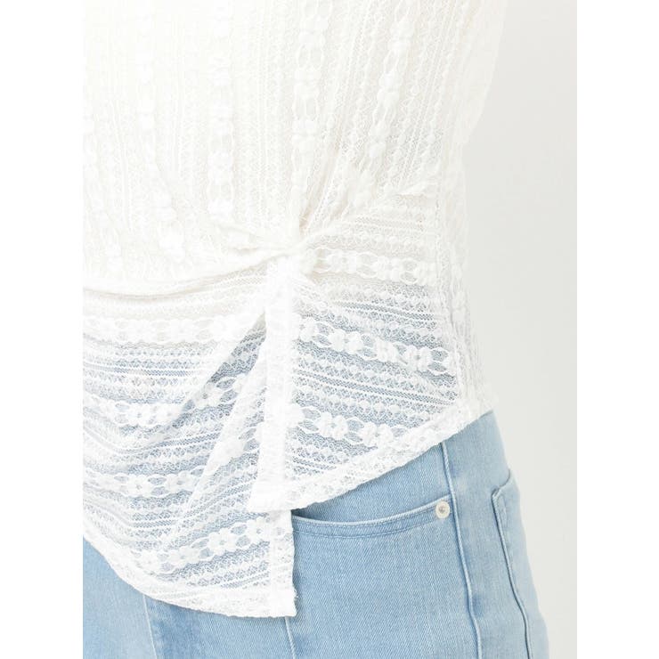 カットレースアシメトップス | MERCURYDUO | 詳細画像25 