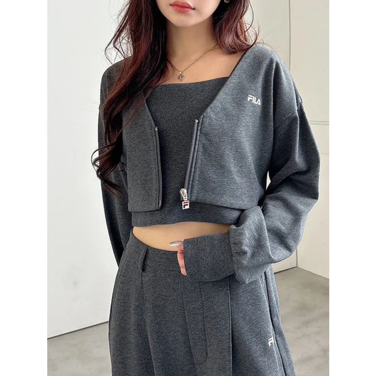 チャコールグレー | 【FILA別注】裏毛アンサンブル | MERCURYDUO