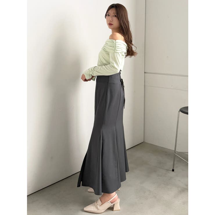 【FILA別注】裏毛オフショルトップス | MERCURYDUO | 詳細画像10 