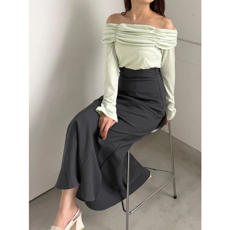 【FILA別注】裏毛オフショルトップス | MERCURYDUO | 詳細画像12 