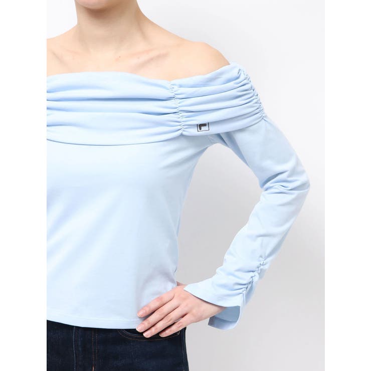 【FILA別注】裏毛オフショルトップス | MERCURYDUO | 詳細画像17 