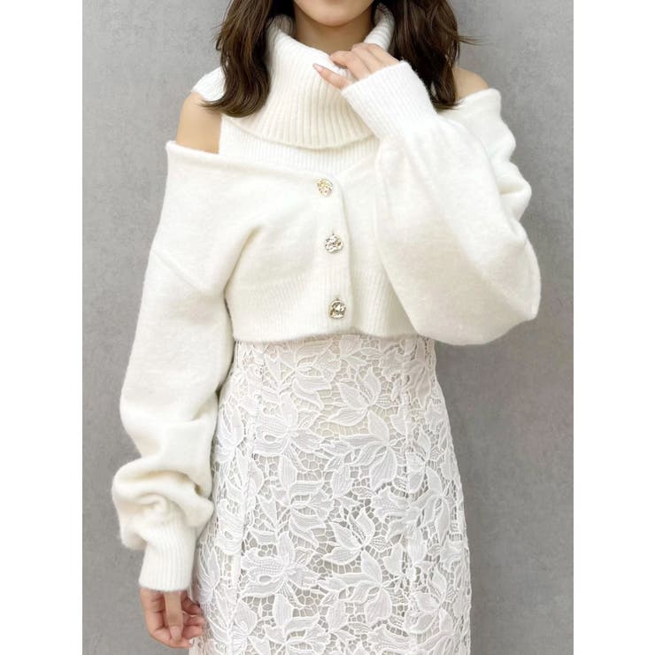 オフホワイト | オフタートルアンサンブル | MERCURYDUO