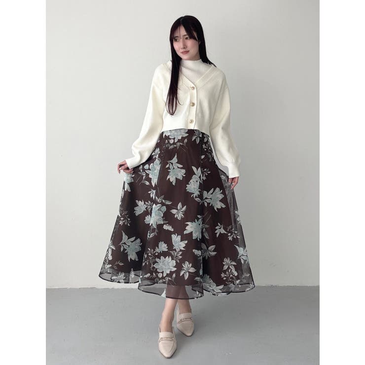 金ボタンボリュームスリーブカーデ | MERCURYDUO | 詳細画像11 