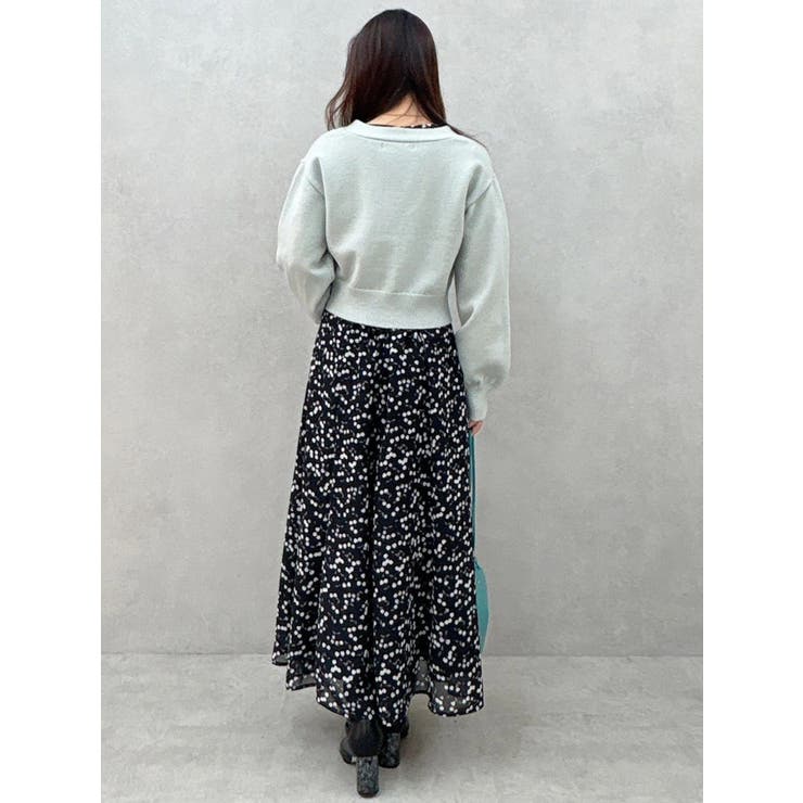 金ボタンボリュームスリーブカーデ | MERCURYDUO | 詳細画像18 