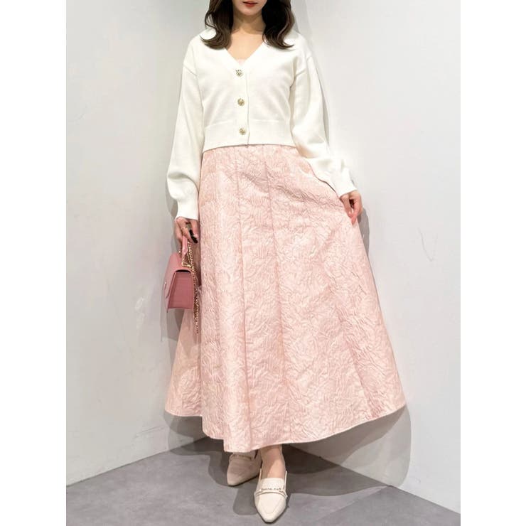 金ボタンボリュームスリーブカーデ | MERCURYDUO | 詳細画像21 