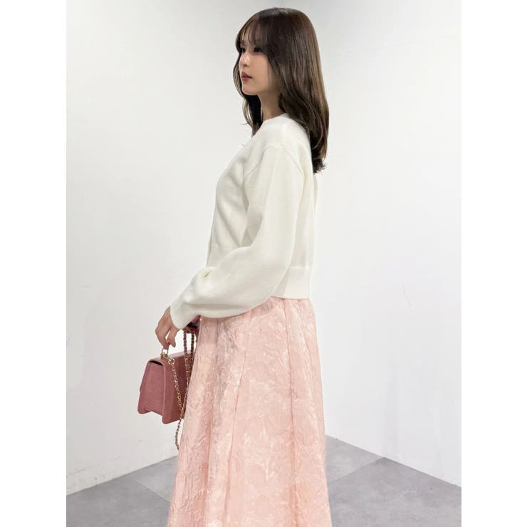 金ボタンボリュームスリーブカーデ | MERCURYDUO | 詳細画像22 