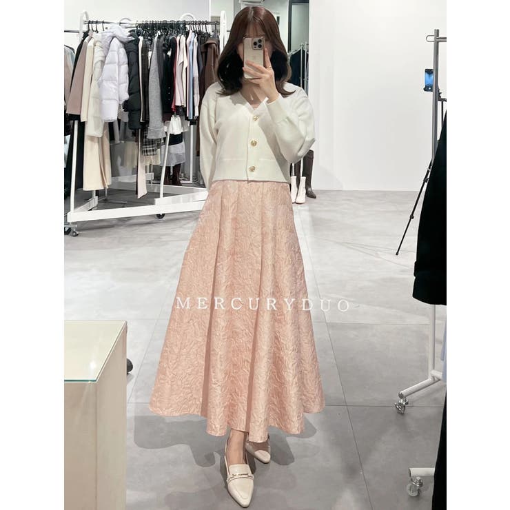 金ボタンボリュームスリーブカーデ | MERCURYDUO | 詳細画像23 