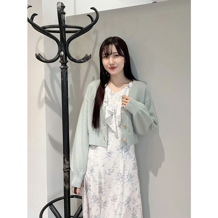 金ボタンボリュームスリーブカーデ | MERCURYDUO | 詳細画像26 