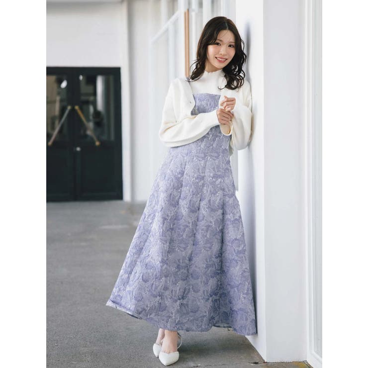 金ボタンボリュームスリーブカーデ | MERCURYDUO | 詳細画像3 