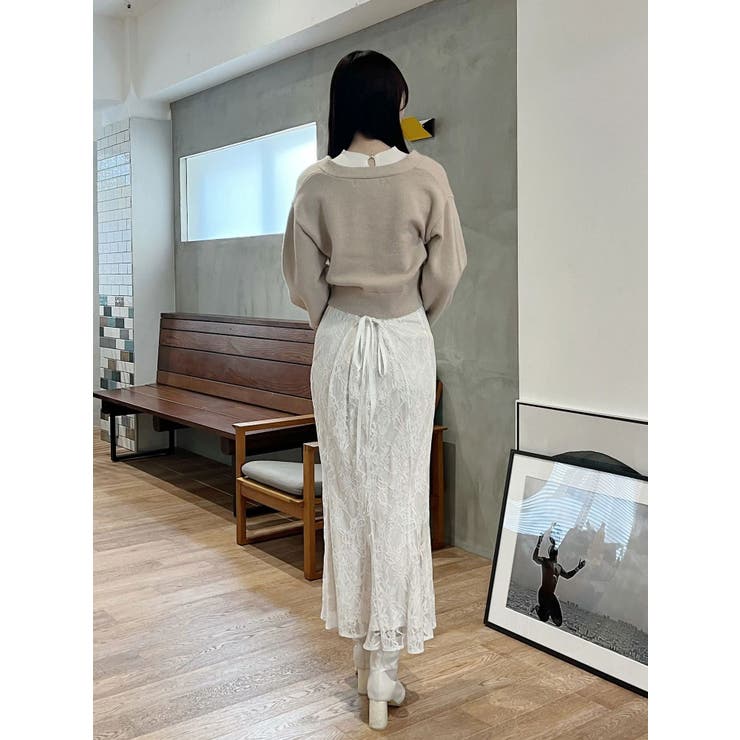 金ボタンボリュームスリーブカーデ | MERCURYDUO | 詳細画像33 