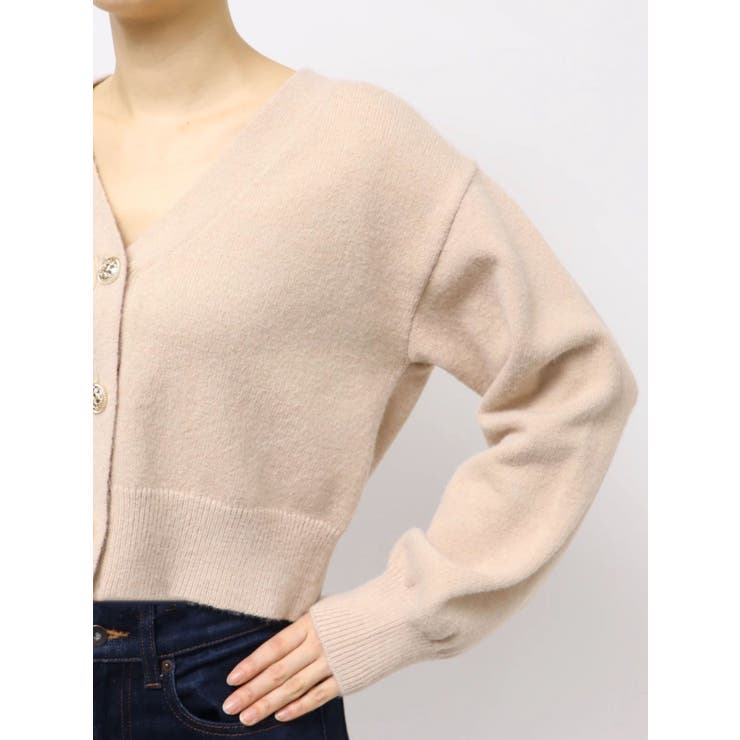 金ボタンボリュームスリーブカーデ | MERCURYDUO | 詳細画像38 