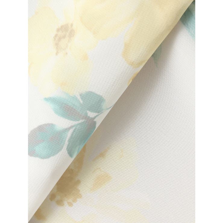 花柄ドッキングハーフスリーブワンピース | MERCURYDUO | 詳細画像31 