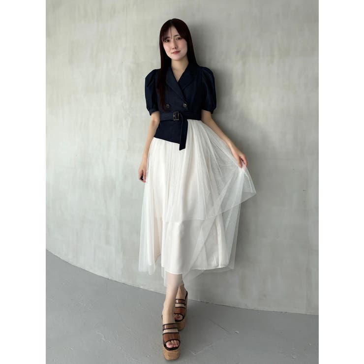 ジャケットドッキングワンピース | MERCURYDUO | 詳細画像11 