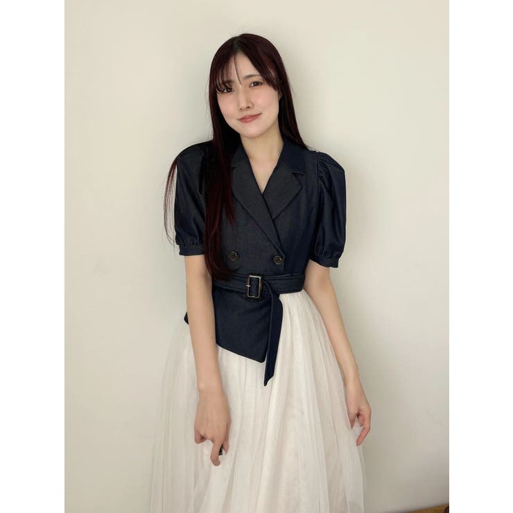 ジャケットドッキングワンピース | MERCURYDUO | 詳細画像16 