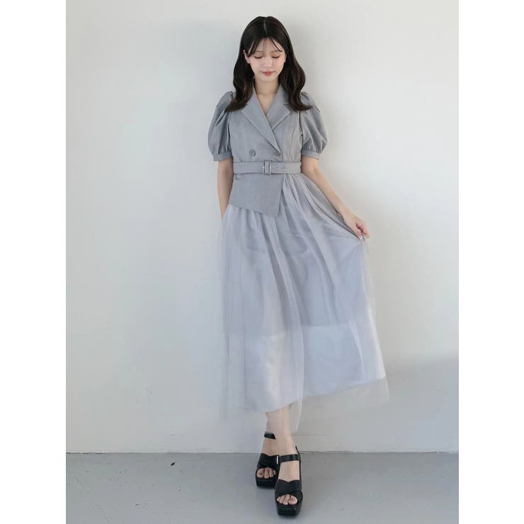 ジャケットドッキングワンピース | MERCURYDUO | 詳細画像22 