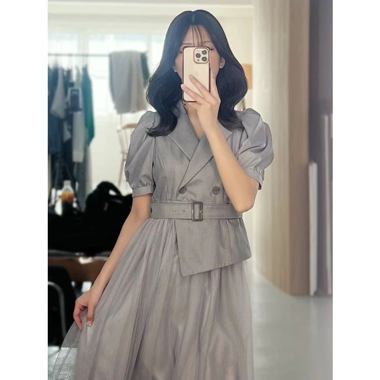 ジャケットドッキングワンピース | MERCURYDUO | 詳細画像26 